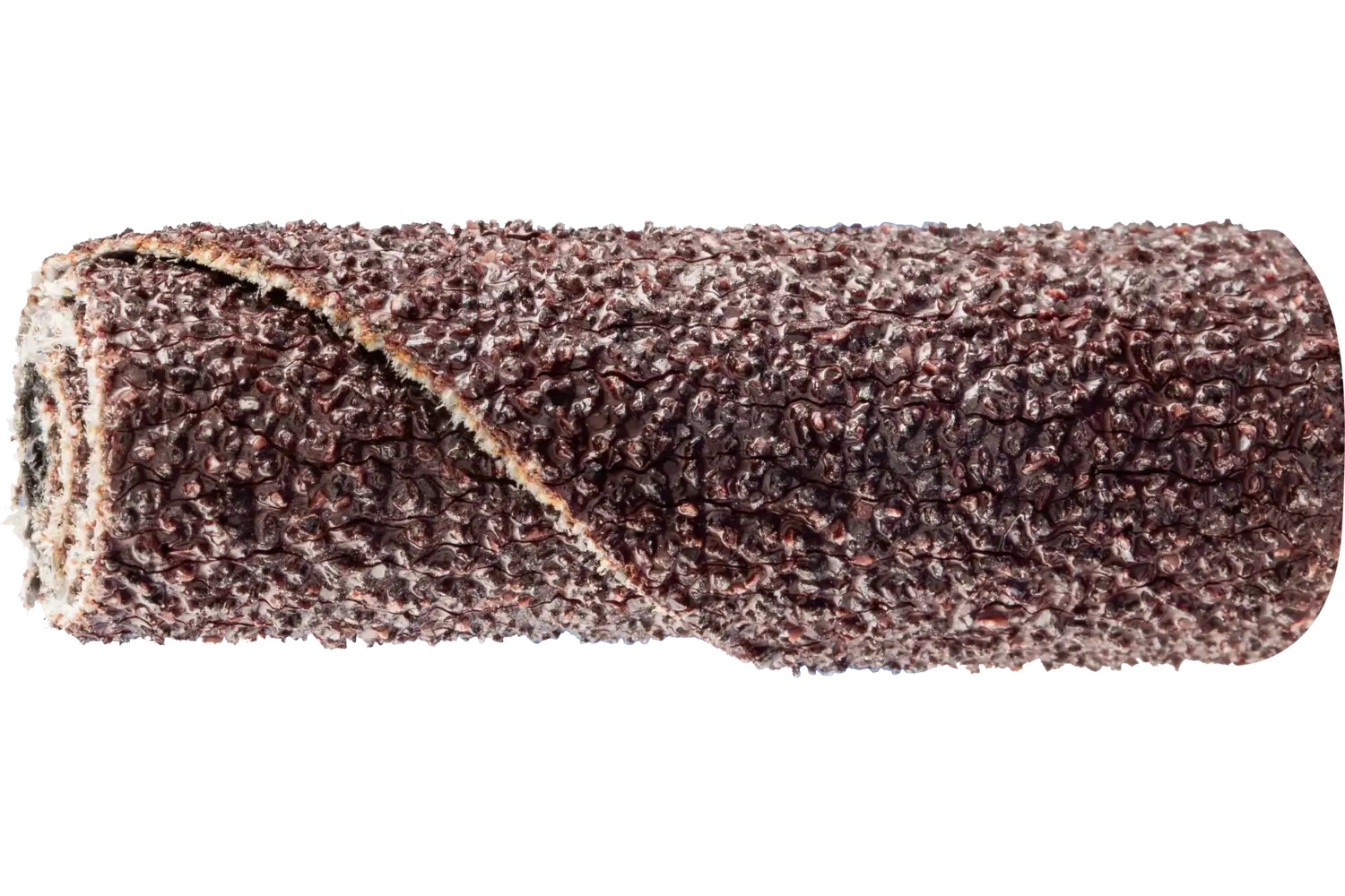 Picture of Pferd Cartridge Roll, 1/2" x 1-1/2, 1/8" Arbor, Untapered shape, 60 Grit, Aluminum oxide